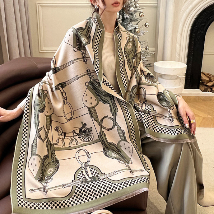 Marion Luxurious Pashmina Scarf Shawl Wrap