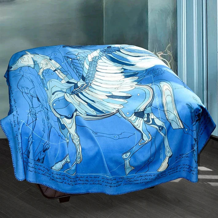 Square Velvet Throws