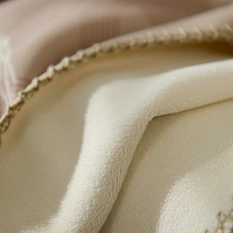 Baldassare Horse Print Blanket Camel