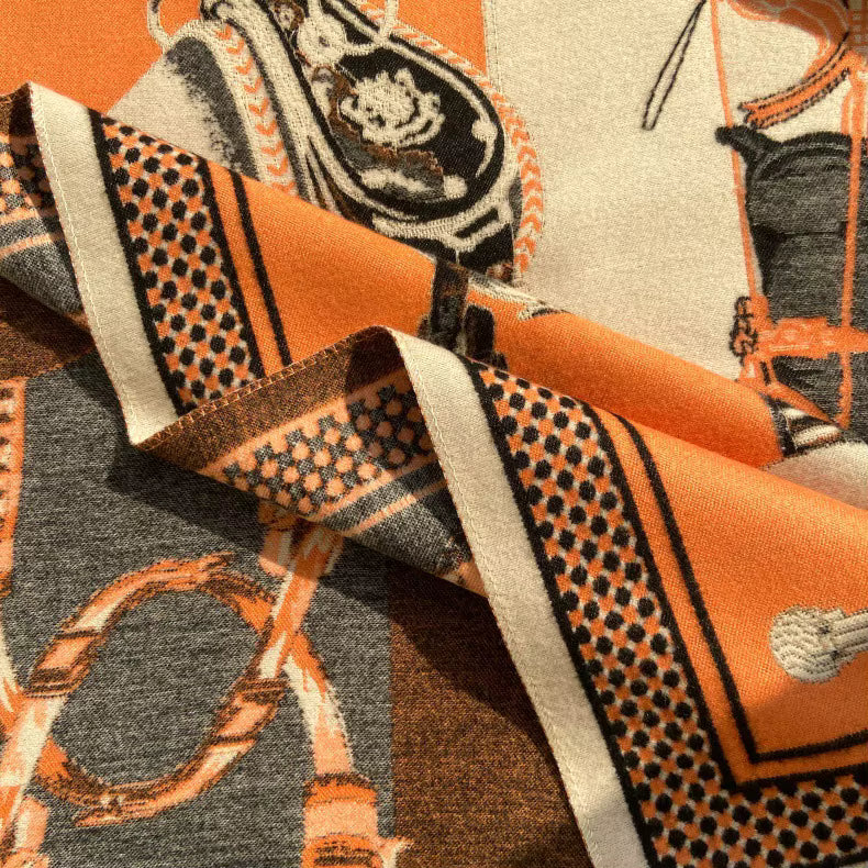 Titian Pashmina Scarf Orange