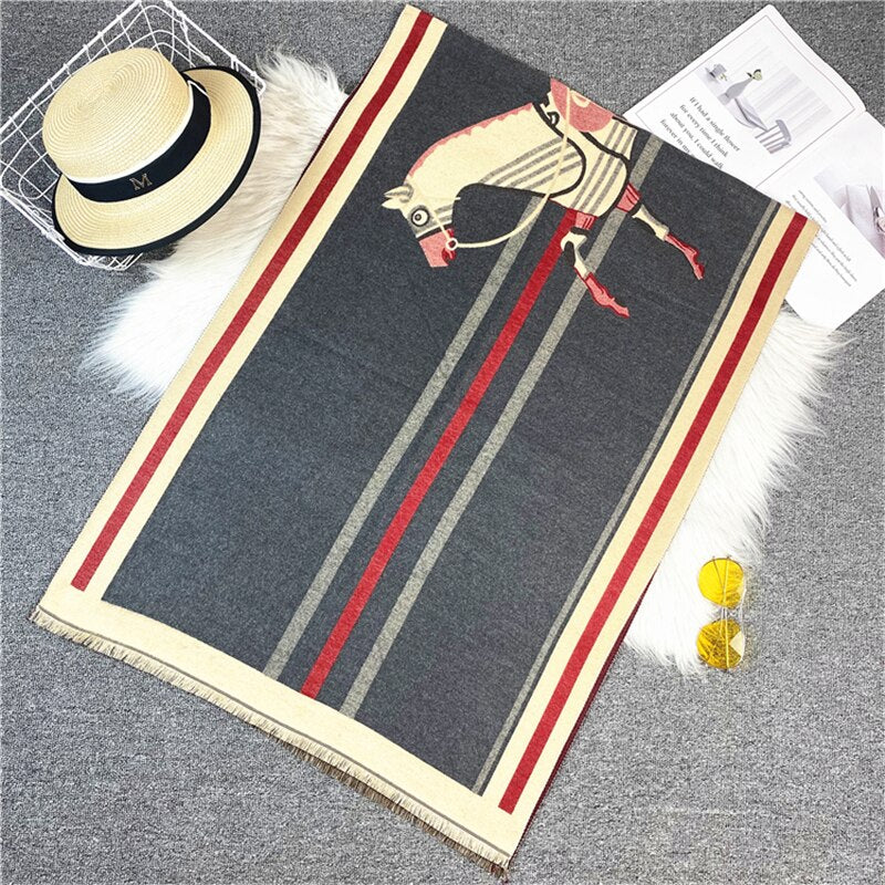 Magali Luxurious Pashmina Scarf Shawl Wrap