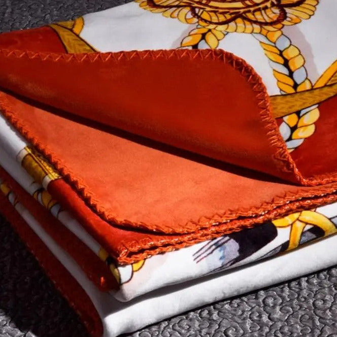 Square Velvet Throws