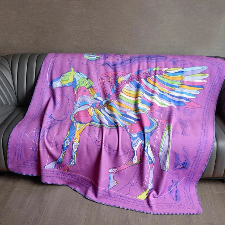 Square Velvet Throws