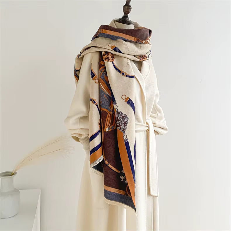 Nicia Pashmina Scarf Orange