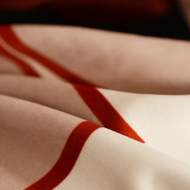 Venezio Velvet Blanket Orange