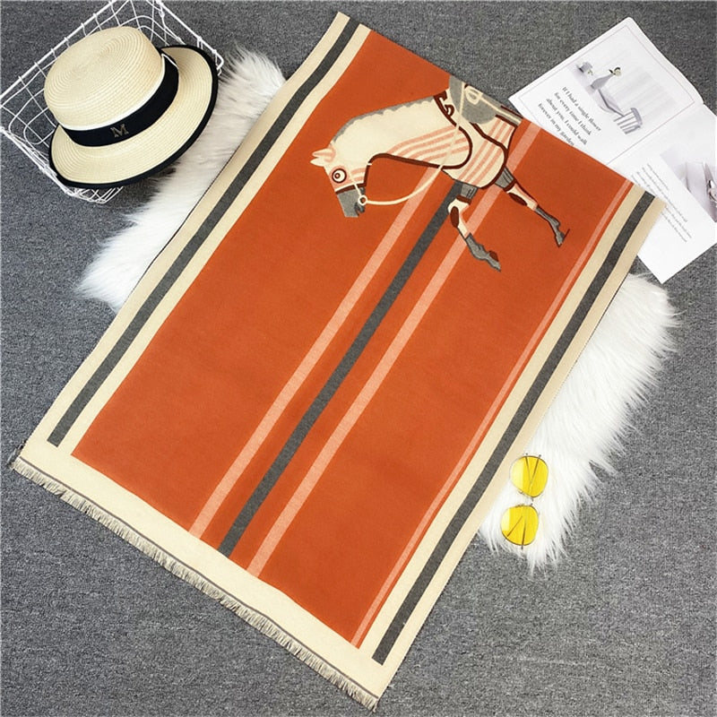 Magali Luxurious Pashmina Scarf Shawl Wrap