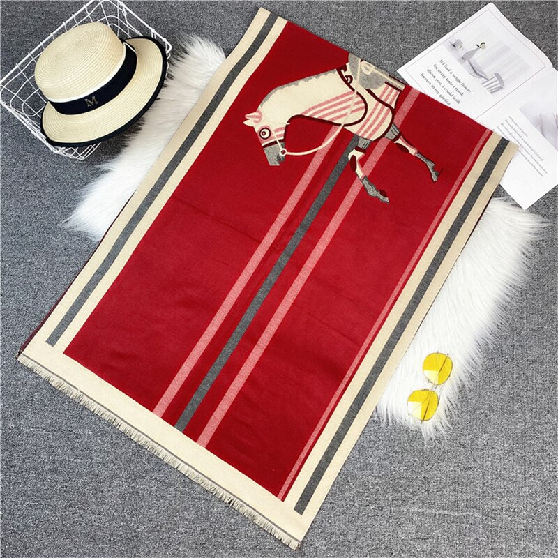 Magali Luxurious Pashmina Scarf Shawl Wrap