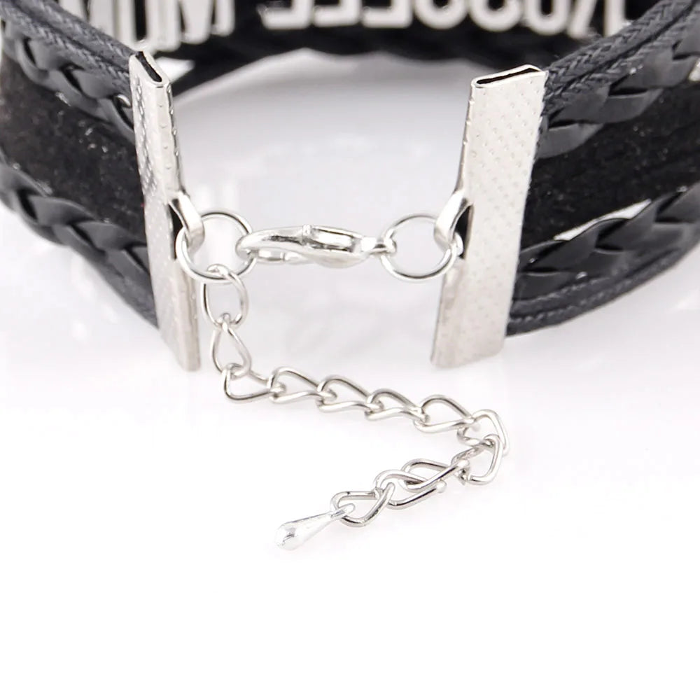 Horses Infinity Love Wrap Leather Bracelet