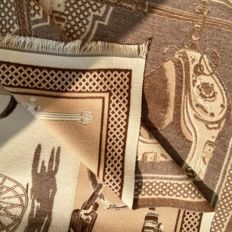 Titian Pashmina Scarf Beige