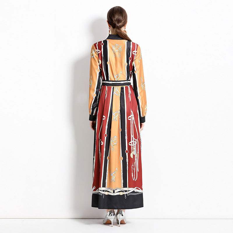 Marchioness Equestrian Print Dress