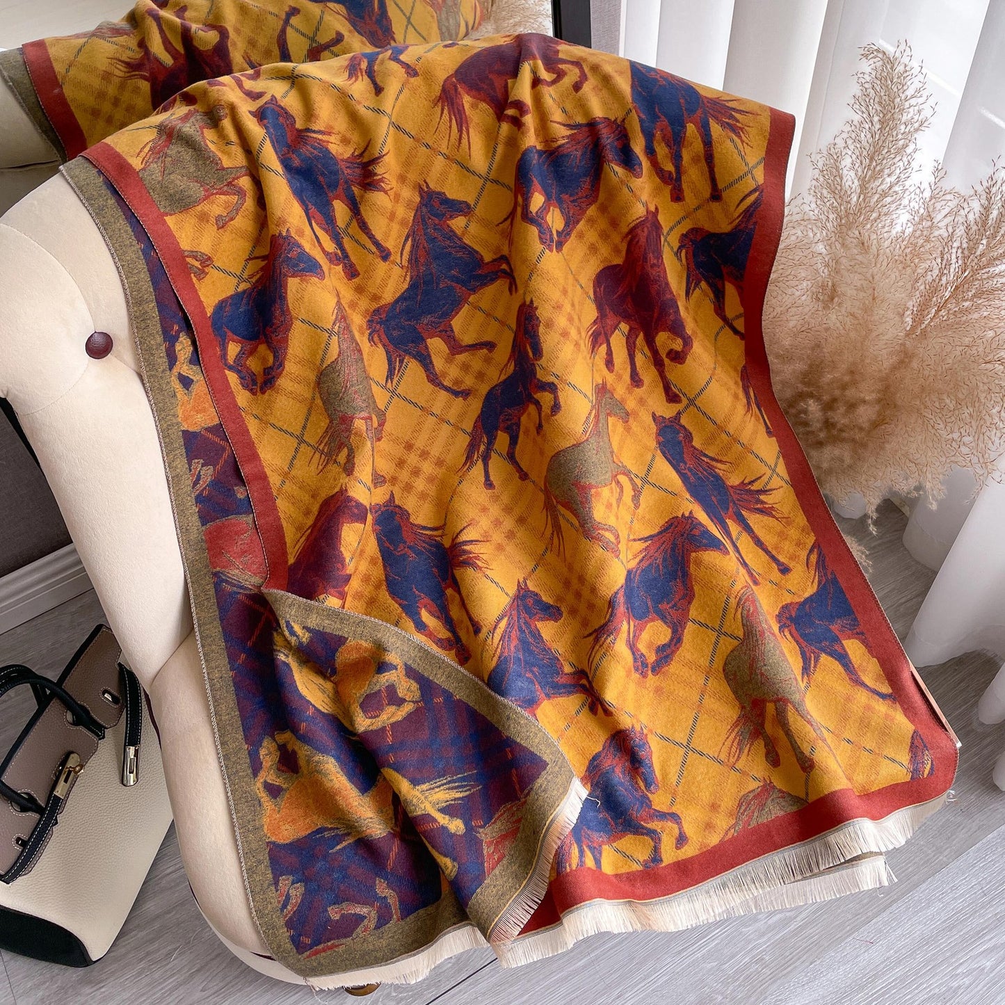 Elea Luxurious Pashmina Scarf Shawl Wrap