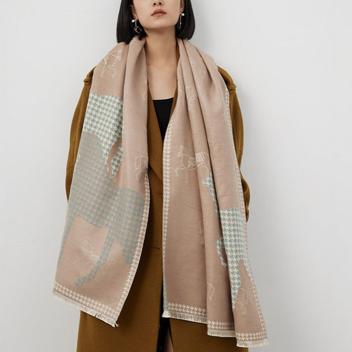 Sidonie Pashmina Scarf Camel