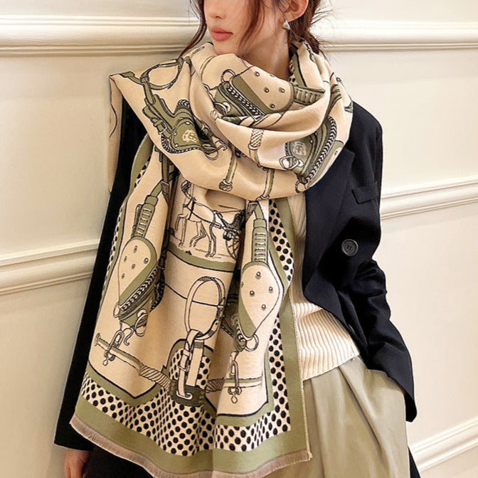 Marion Luxurious Pashmina Scarf Shawl Wrap