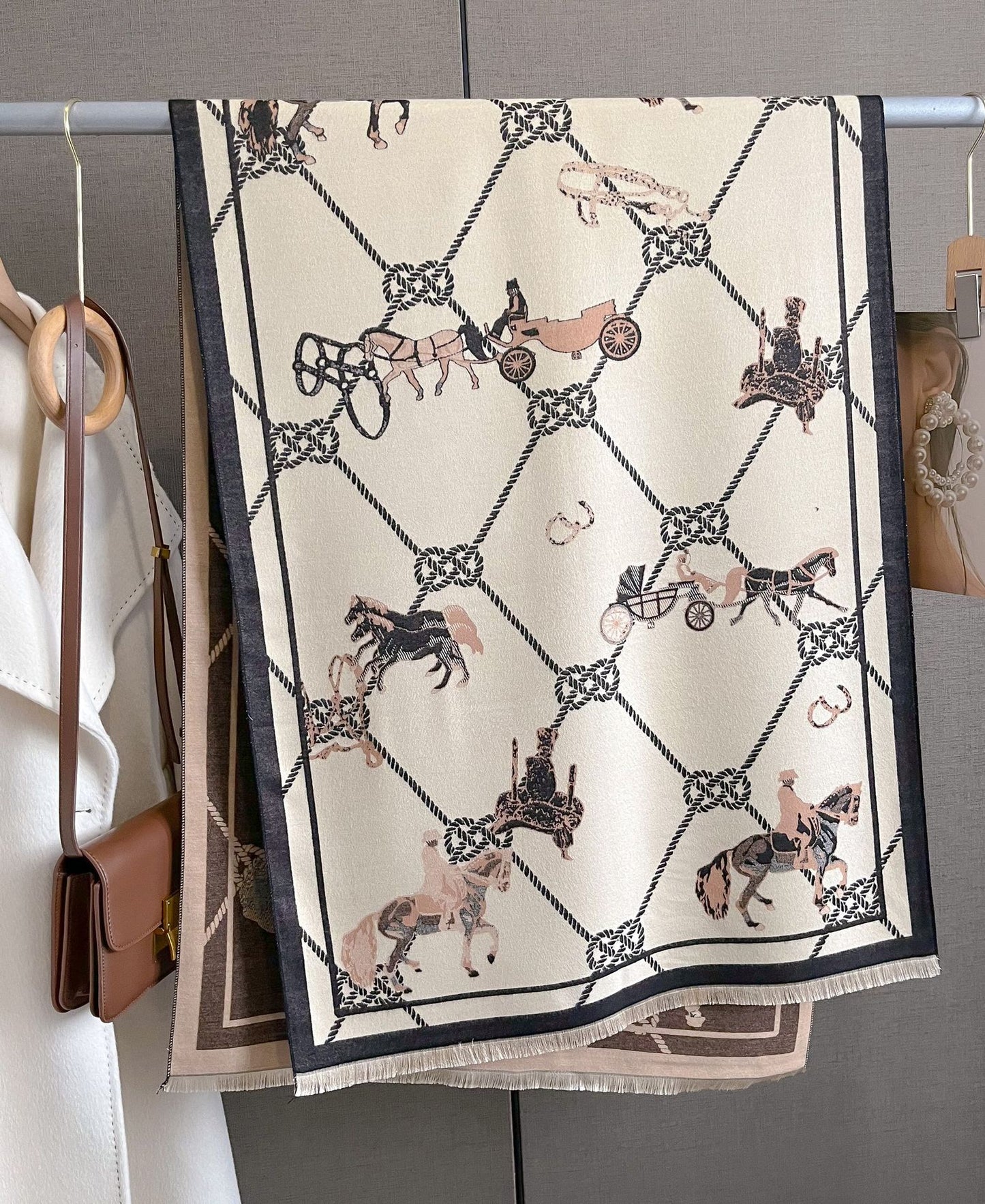 Caterina Luxurious Pashmina Scarf Shawl Wrap