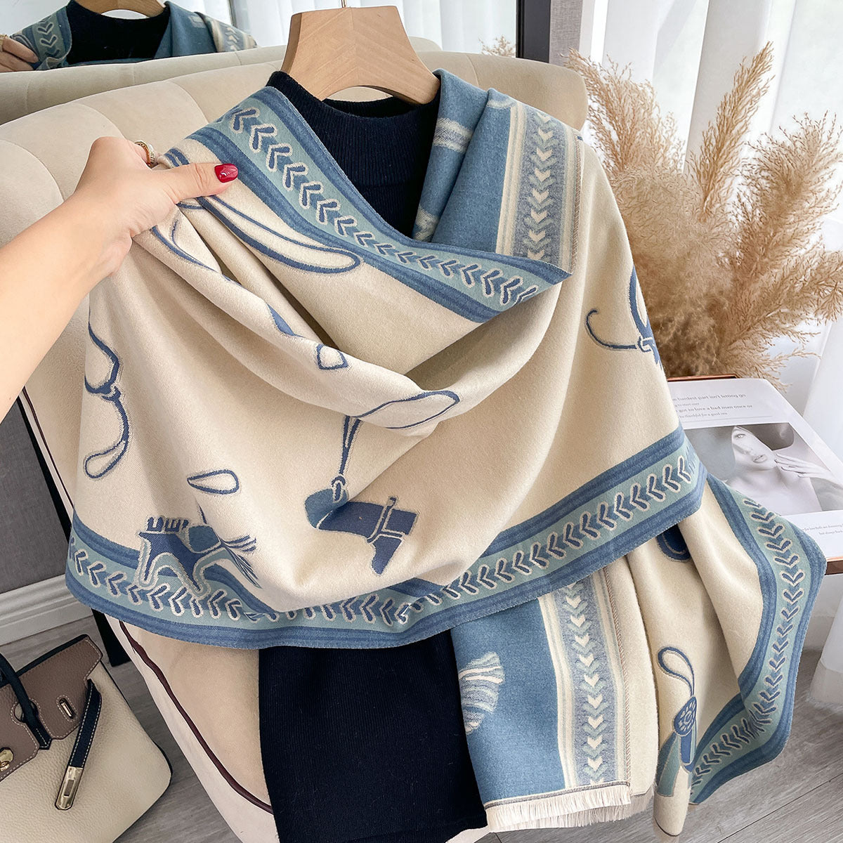 Aglaia Luxurious Pashmina Scarf Shawl Wrap