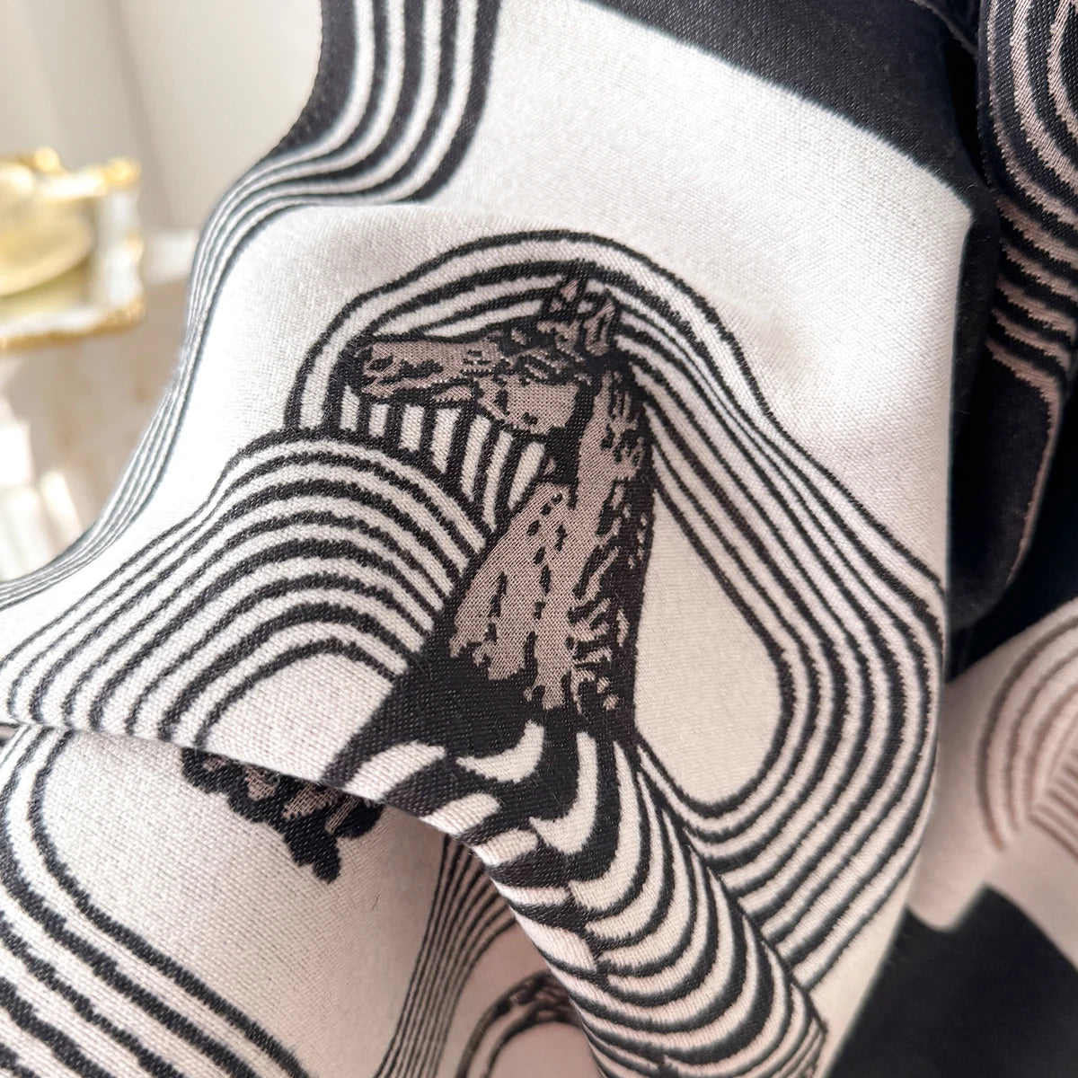 Belluno Pashmina Scarf Black