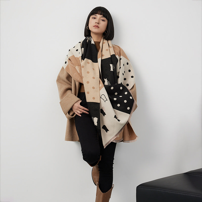 Lazara Luxury Pashminas Scarves / Cats