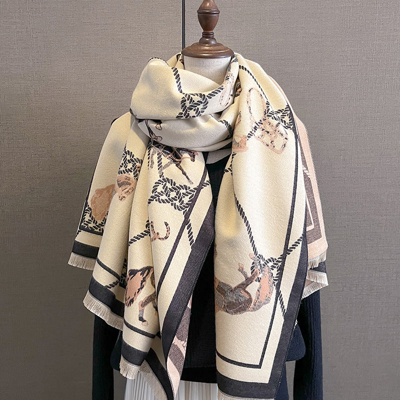 Caterina Luxurious Pashmina Scarf Shawl Wrap