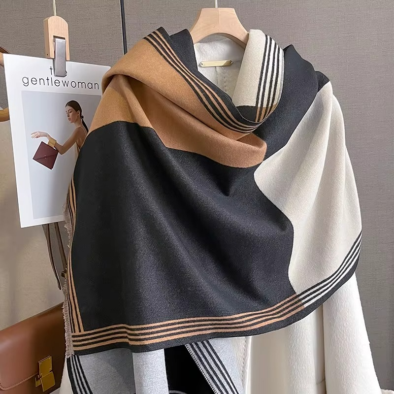 Gerbina Pashmina Scarf Black