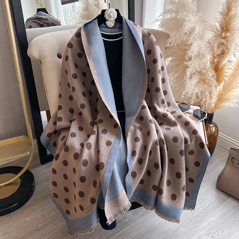 Tusolina Pashmina Scarf Light Brown