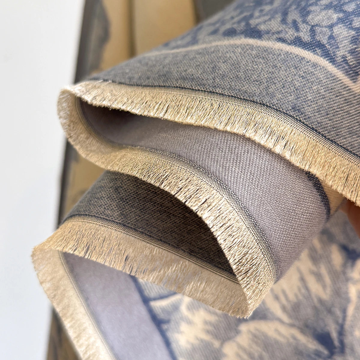 Claretta Pashmina Scarf Blue