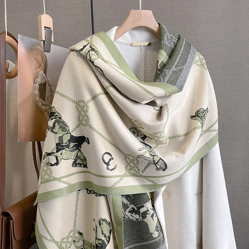 Caterina Luxurious Pashmina Scarf Shawl Wrap