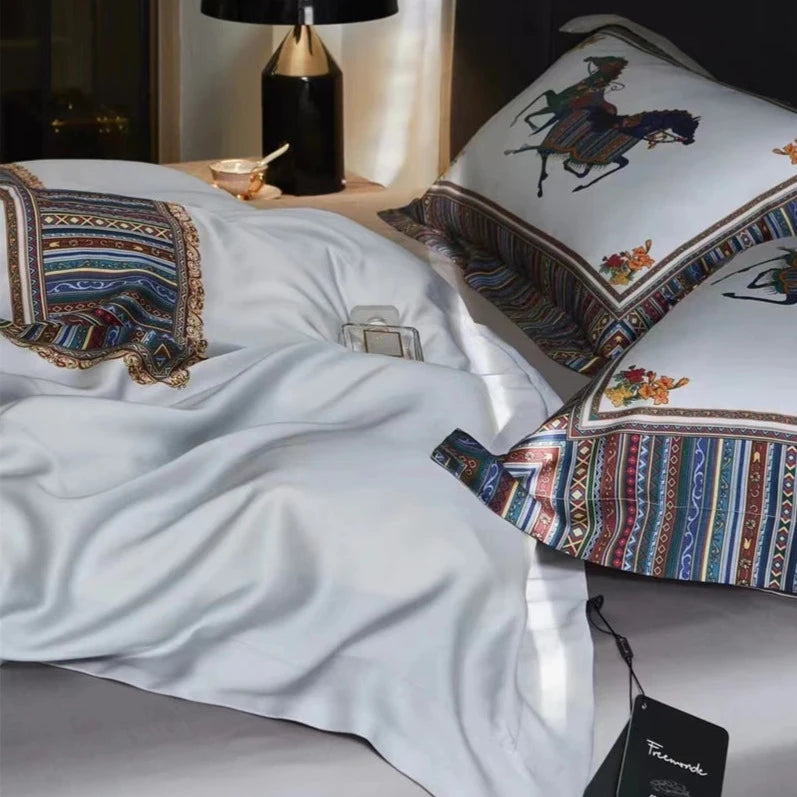 4-Piece Bamboo Bedding Set (Oceane)