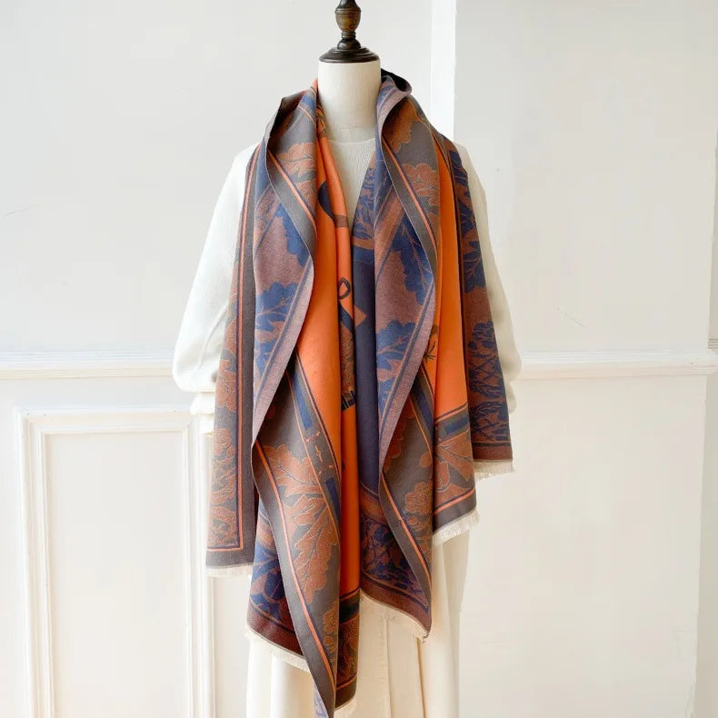 Aria Pashmina Scarf Orange
