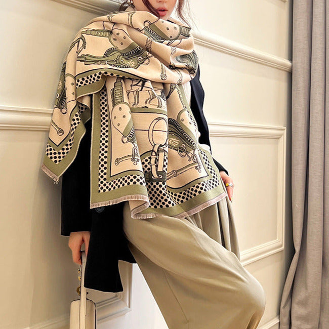 Marion Luxurious Pashmina Scarf Shawl Wrap
