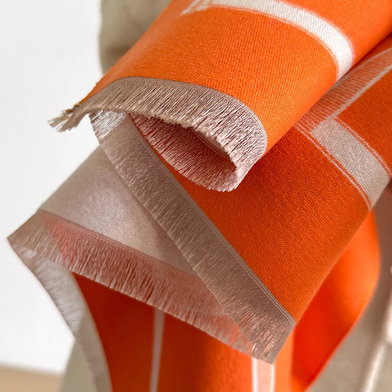 Seniga Pashmina Scarf Orange