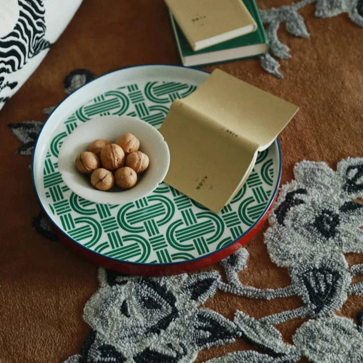 Vernazza Coffee Table with Porcelain Tray