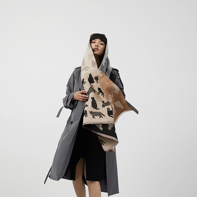 Pashmina Scarves / Cats Collection
