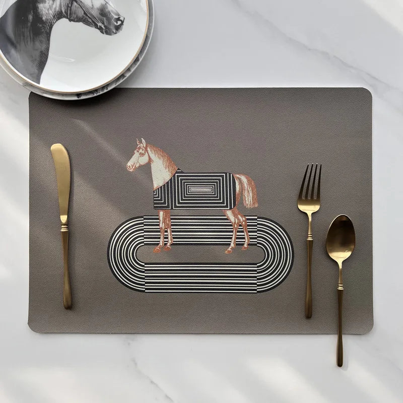 Leopoldo Luxury Eco-Leather Placemat
