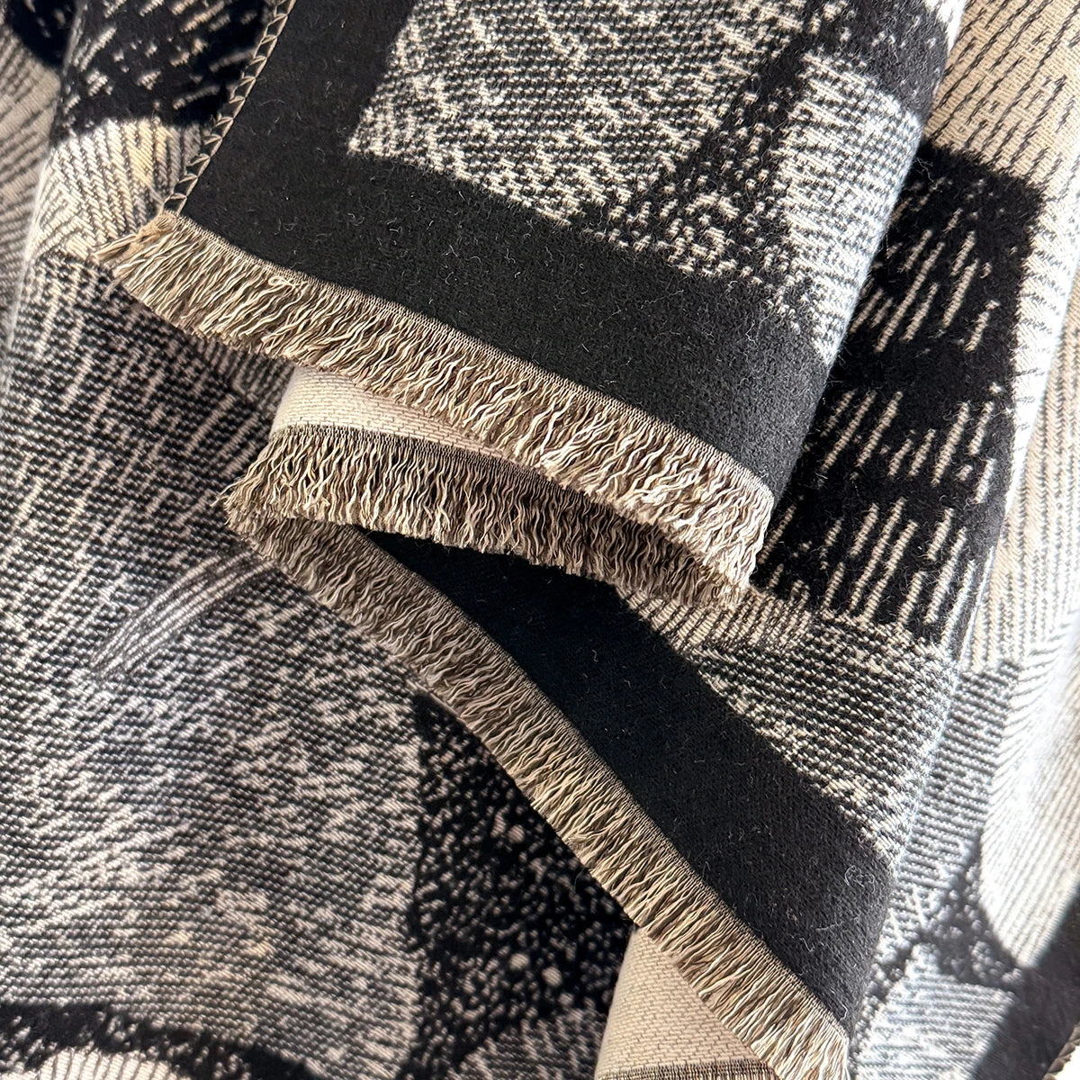 Mascia Pashmina Scarf Black