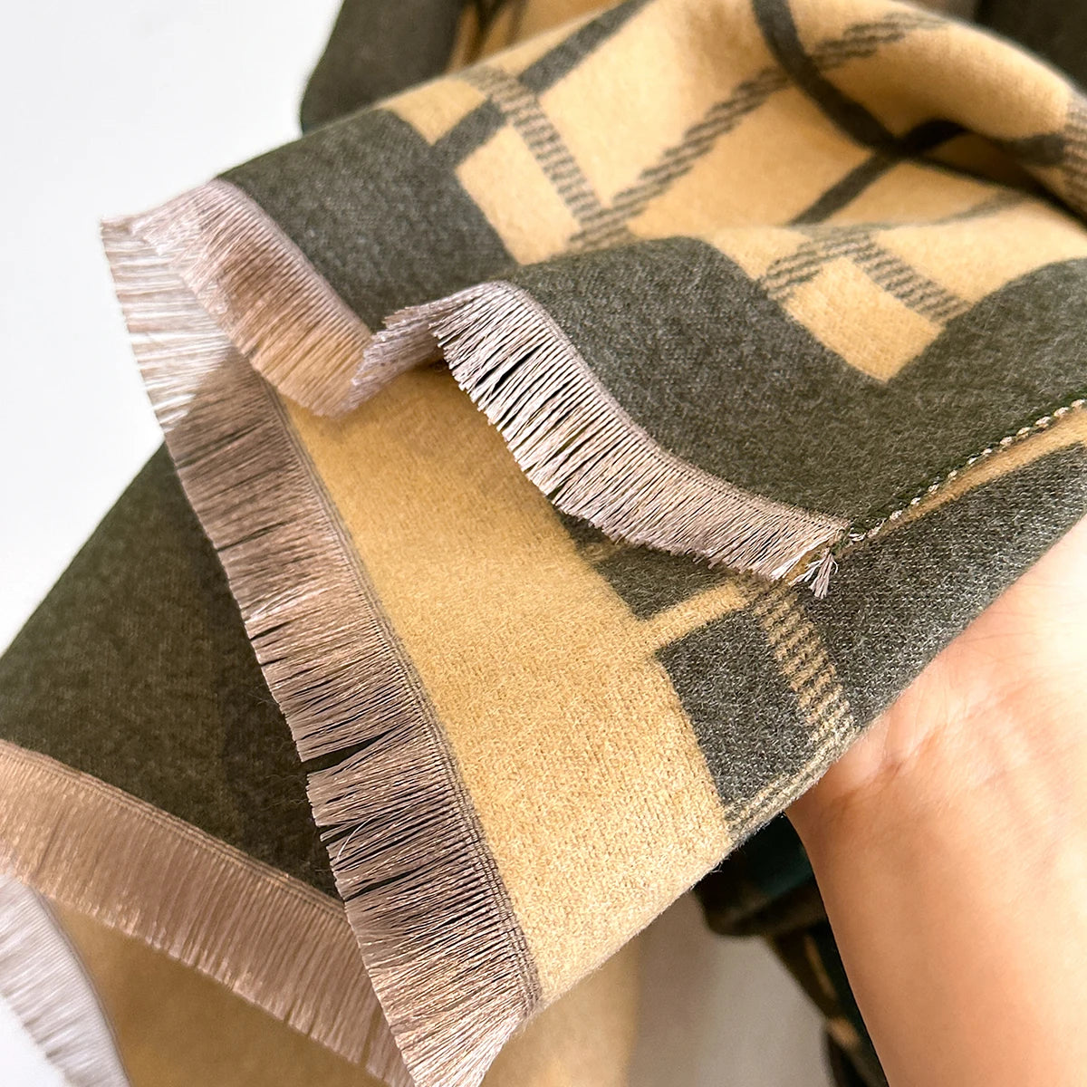 Ninette Pashmina Scarf Green