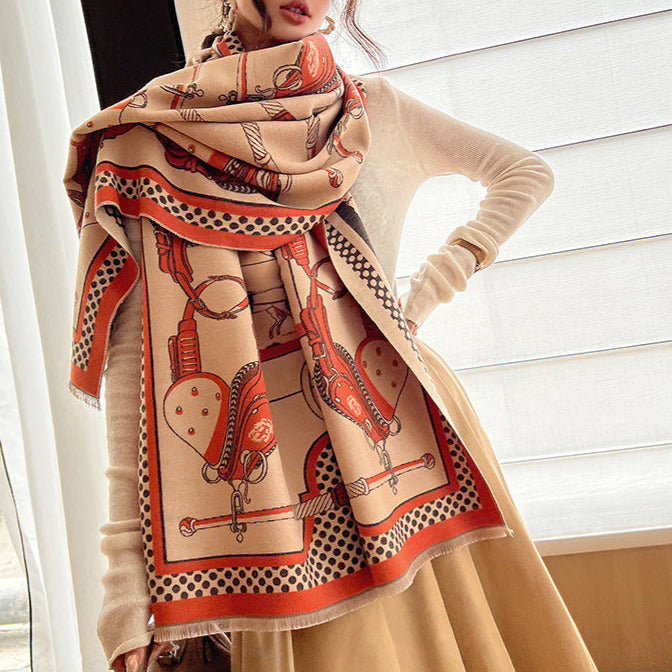 Marion Luxurious Pashmina Scarf Shawl Wrap