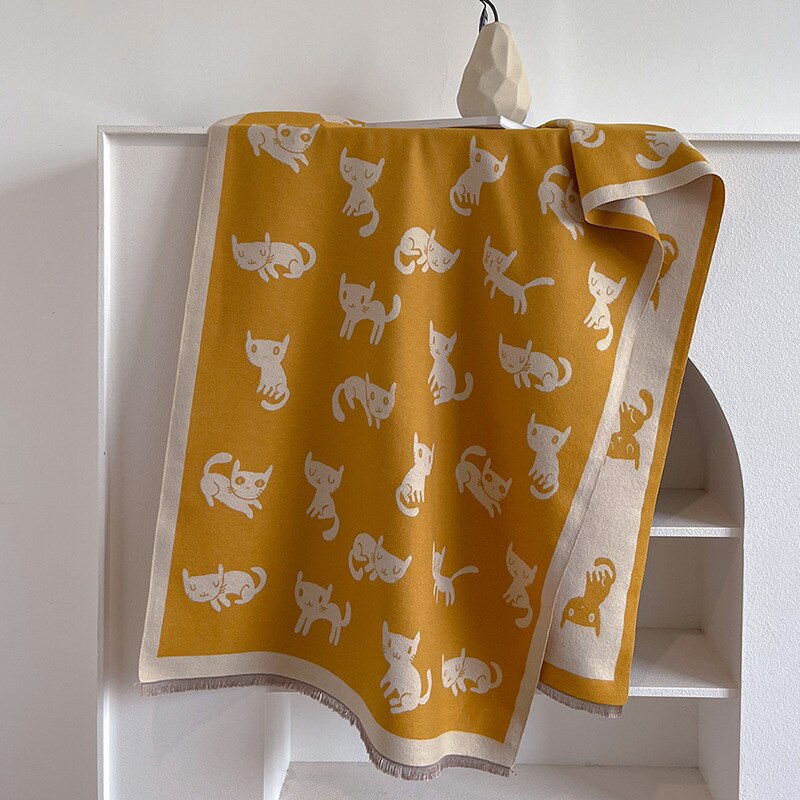 Suza Luxury Pashminas Scarves / Cats