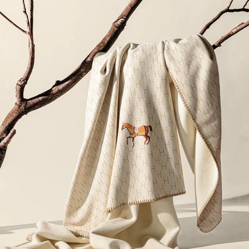Fiorello Blanket Orange Horse