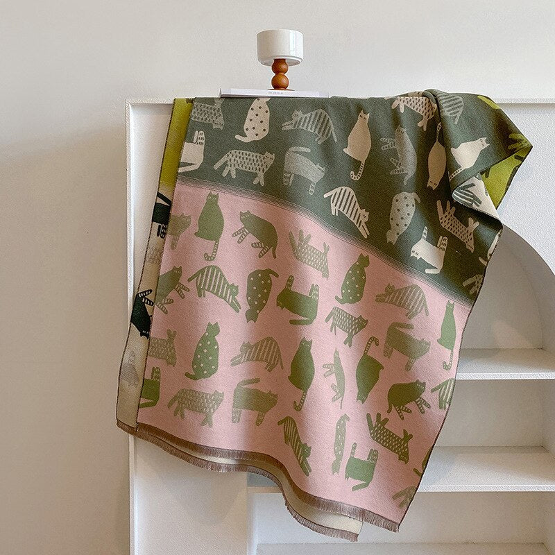 Pashmina Scarves / Cats Collection