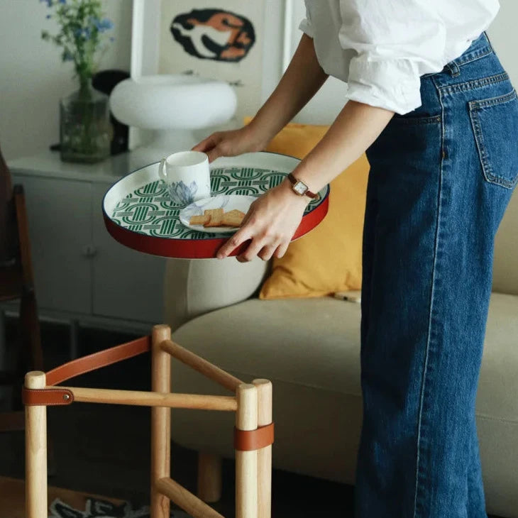 Vernazza Coffee Table with Porcelain Tray