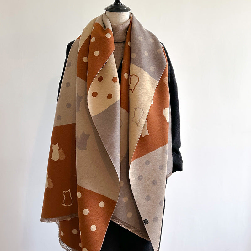 Lazara Luxury Pashminas Scarves / Cats