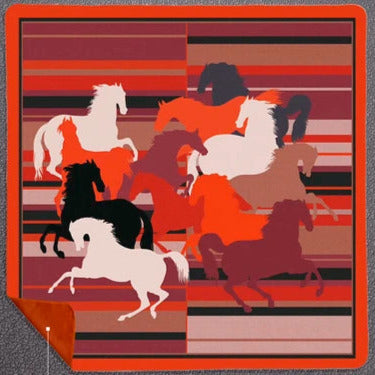 Square Velvet Throws