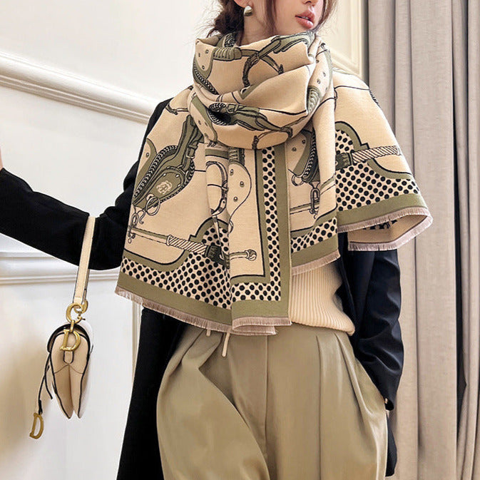 Marion Luxurious Pashmina Scarf Shawl Wrap