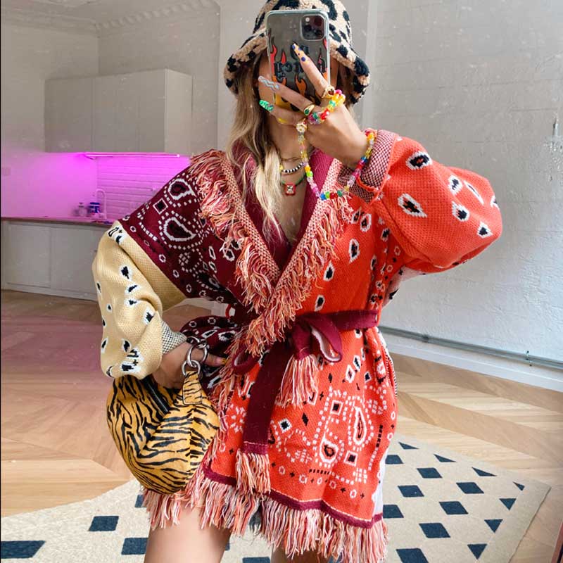 Auburn Leotie Oversized Cardigan Jacket