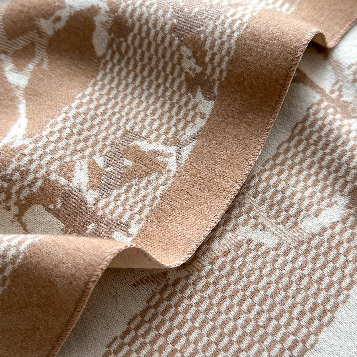 Biondina Pashmina Scarf Khaki