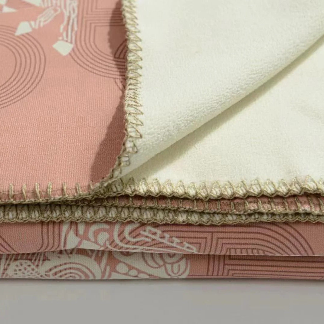 Baldassare Horse Print Blankets
