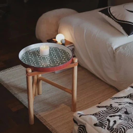 Vernazza Coffee Table with Porcelain Tray