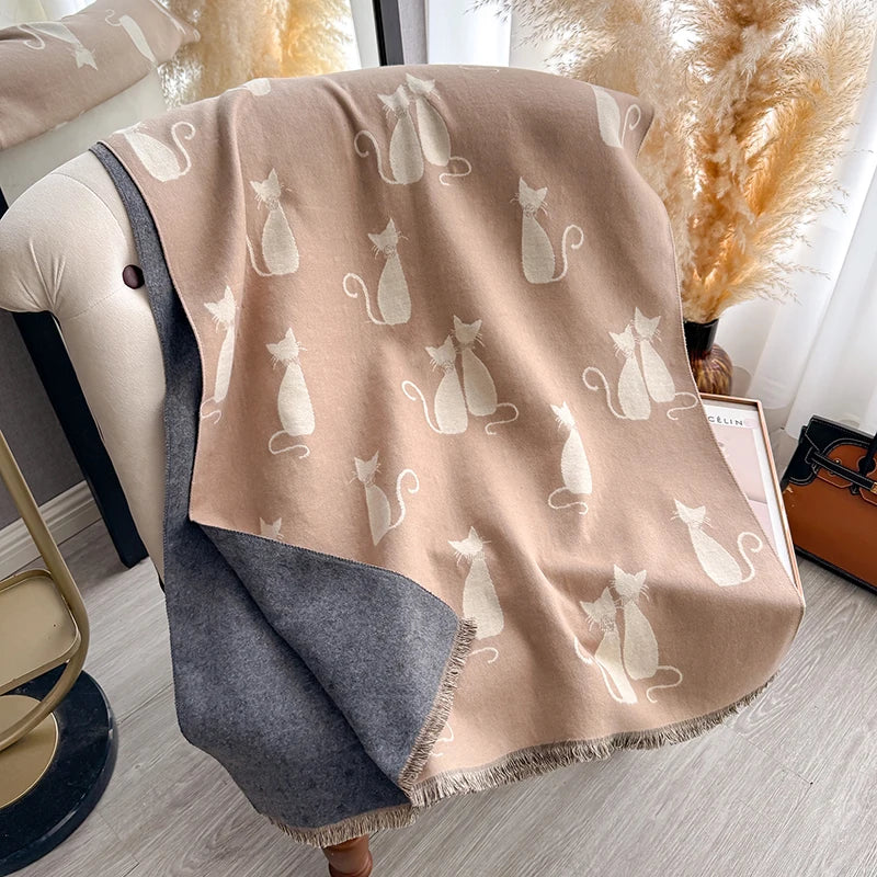 Pashmina Scarves / Cats Collection