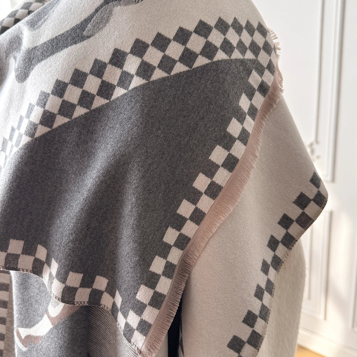 Piona Pashmina Scarf Gray