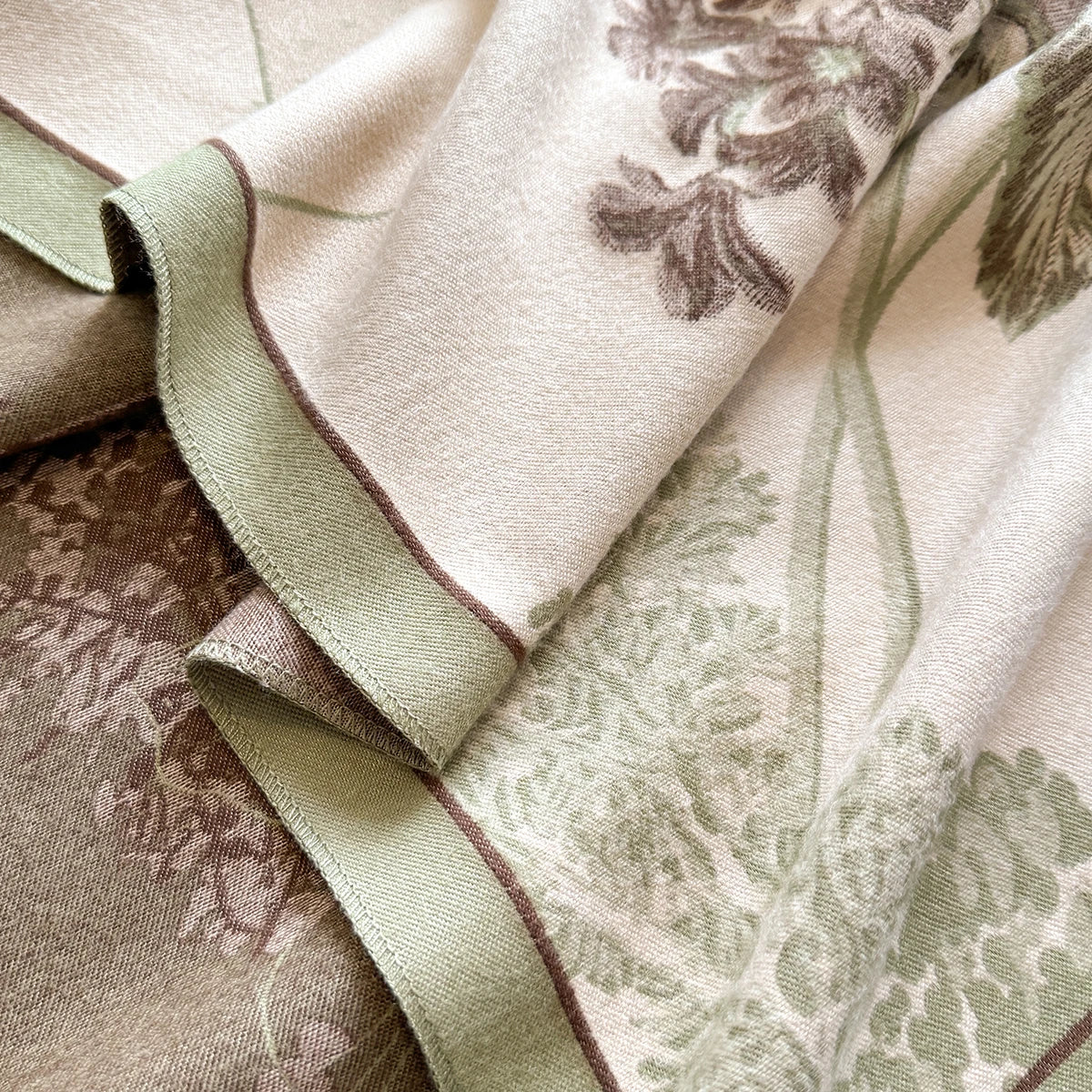 Claretta Pashmina Scarf Green